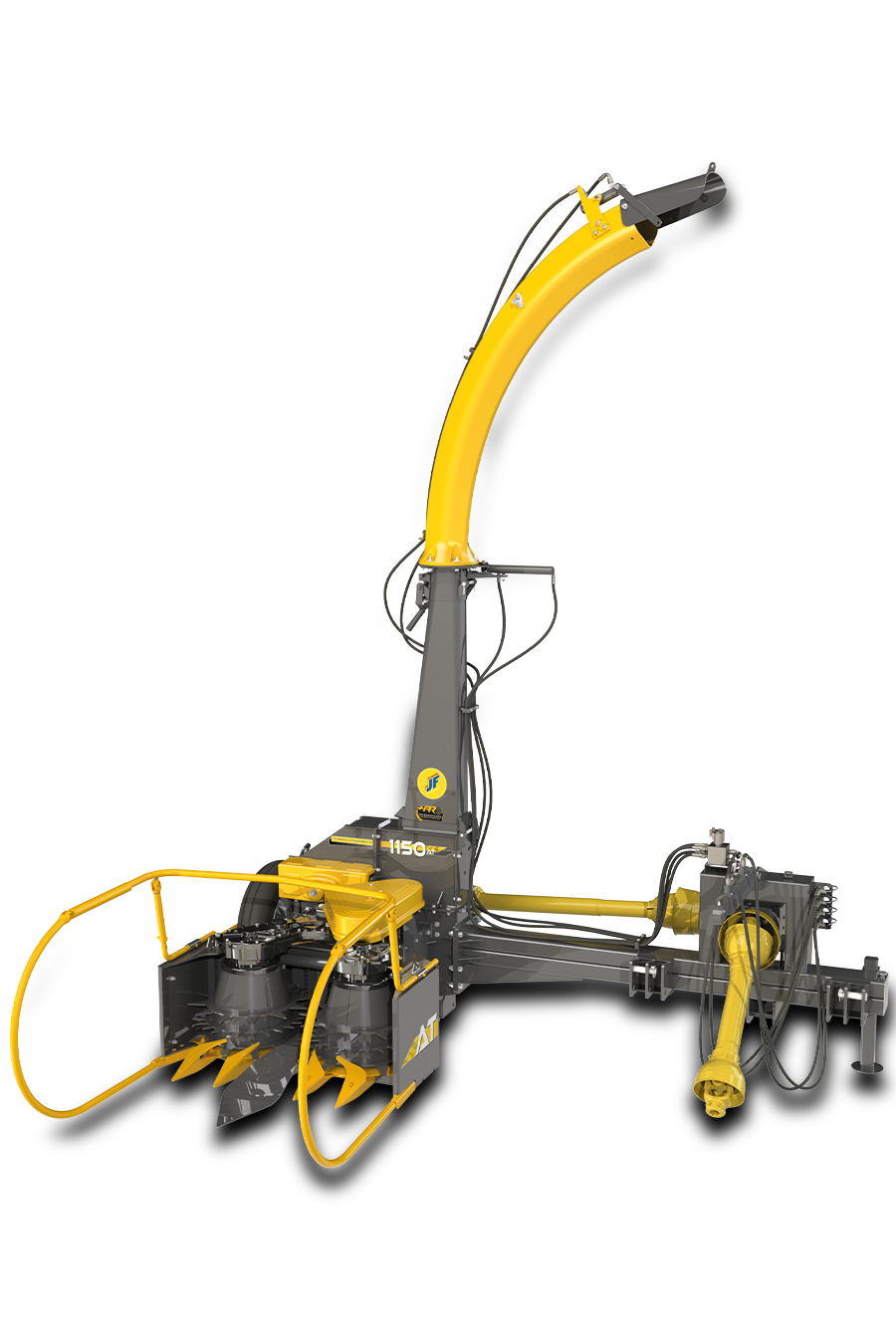 cosechadora de forraje jf 1150 at